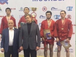 Бадмацырен Доржиев стал чемпионом Москвы по боевому самбо и рукопашному бою
