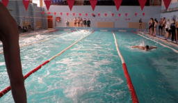 Открытые соревнования по плаванию прошли в поселке Агинское