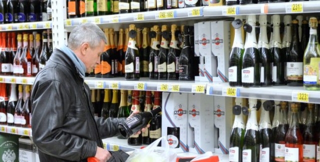 Акцизы на алкоголь увеличились в России с 1 января
