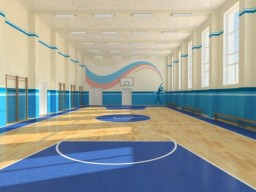 Открытие обновленного спортивного зала МБОУ «Токчинская СОШ»