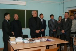 Сенатор Баир Жамсуев и руководитель округа Бато Доржиев побывали с рабочей поездкой