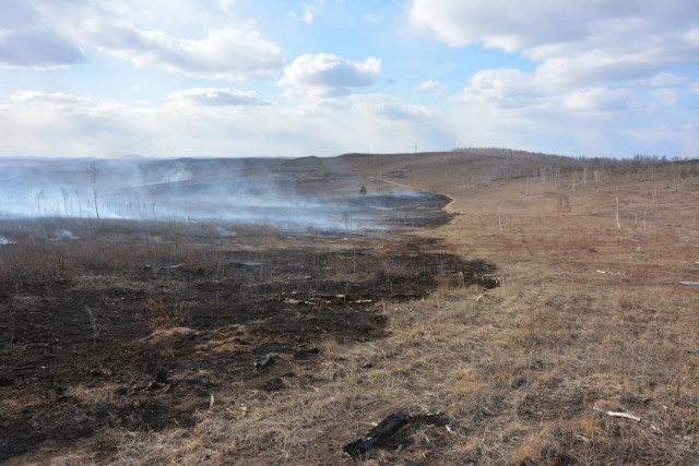 В городском округе «Поселок Агинское» продолжается профилактика лесных и степных пожаров