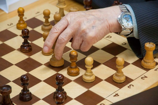 Ветераны района состязались в шахматном турнире