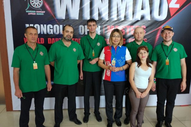 Баирма Митупова стала серебряным призёром турнира по дартсу в Монголии