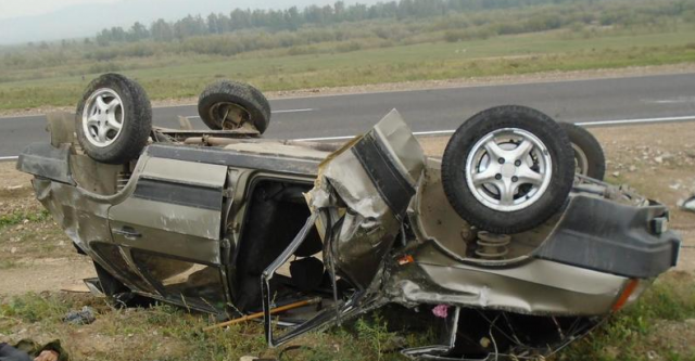 В Агинском районе 63-летний водитель ВАЗ 21099 погиб в ДТП