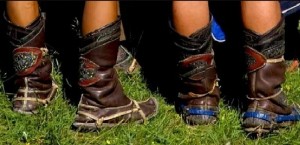 Экзотические монгольские сапоги - гуталы