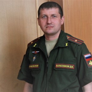 Начальник пункта отбора на военную службу в Агинском Дмитрий Колесников
