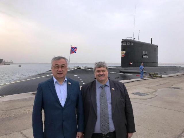 Баир Жамсуев посетил порт Тартус и авиабазу Хмеймим в Сирии 4