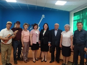 В Агинском педагогическом колледже состоялась встреча с монгольской делегацией
