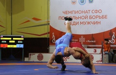 Балдан Цыжипов занял первое место на Чемпионате СФО по вольной борьбе среди мужчин