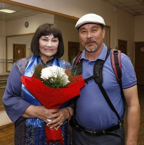 Творческая встреча с народной артисткой Ларисой Лужиной и лауреатом Госпремии Ольгой Будиной 5