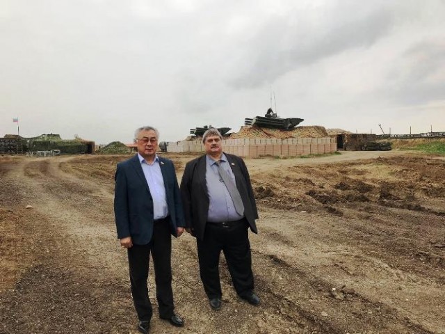 Баир Жамсуев посетил порт Тартус и авиабазу Хмеймим в Сирии 3