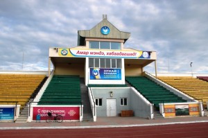 Центральный стадион Агинского открыт для индивидуальных занятий физкультурой и спортом