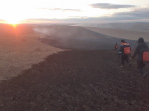 Усилиями противопожарных дружин лесостепной пожар в Могойтуйском районе ликвидирован
