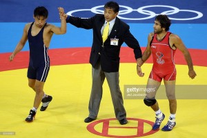 Борцу Базару Базаргуруеву вручат олимпийскую медаль Пекина