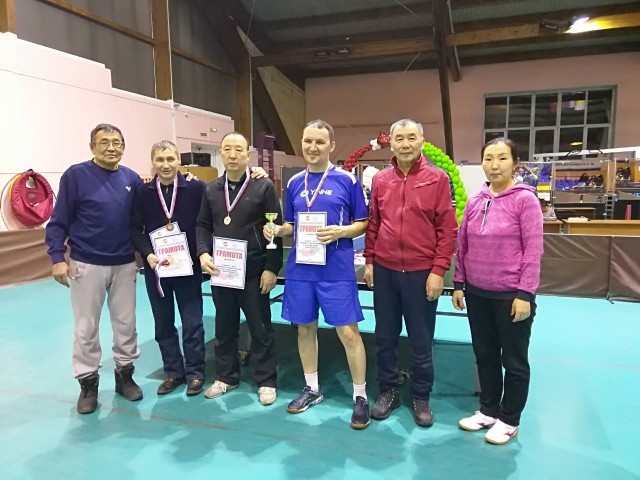 В Агинском округе проведен краевой чемпионат по настольному теннису среди ветеранов
