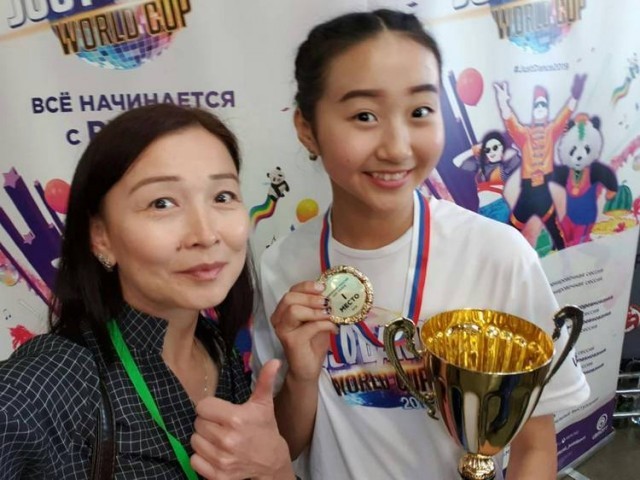 Учащаяся школы из Агинского округа стала победителем Всероссийских соревнований по Just Dance