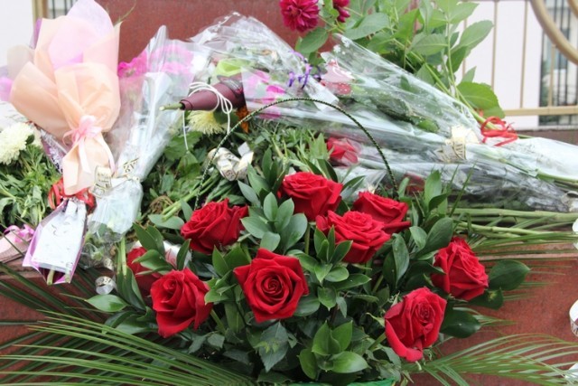 Возложили цветы к бюсту И.Д.Кобзона на Аллее Героев в Агинском 2