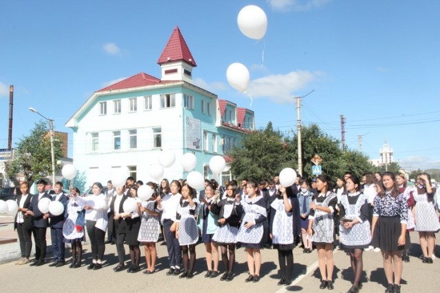 В Агинском округе проходят траурные митинги «Россия против террора» 2