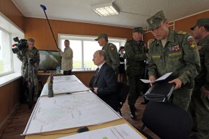 Путин прибыл на полигон Цугол посмотреть на учения «Восток-2018»