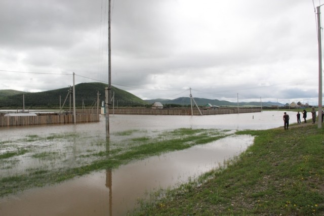 В Агинском округе работает оперативный штаб по ликвидации последствий наводнения 1