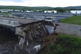 В Забайкалье наводнение разрушило или повредило 25 мостов