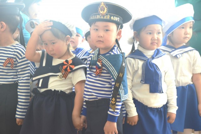 В детских садах поселка Агинское прошли праздничные мероприятия ко Дню Великой Победы