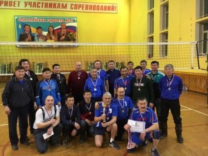 Хара-Шибирские волейболисты-победители традиционного новогоднего турнира
