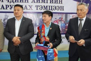 Спортивная общественность Аги приняла участие в торжественных мероприятиях в Монголии