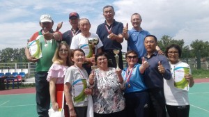 Команда Агинского района - победитель краевой спартакиады пенсионеров