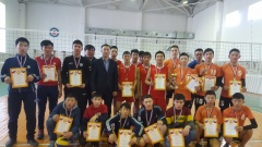 Команда Дульдургинской СОШ №2 заняла первое место в первенстве района по волейболу