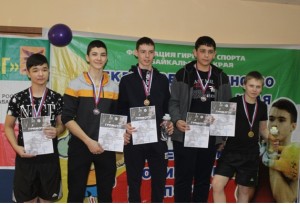 Успехи юных гиревиков из Новоорловска