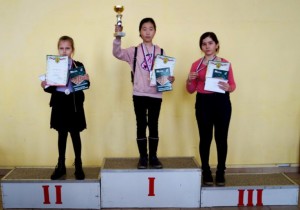 Виктория Санданова из Могойтуя - выиграла Зимний кубок по шахматам в Чите