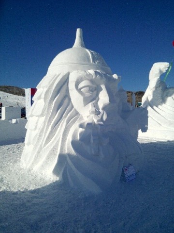 Художники Бурятии заняли третье место на Международном турнире по снежной скульптуре в Китае 0