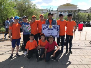 Команда поселка Агинское заняла II место в краевом турнире по дворовому футболу