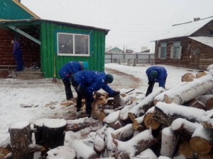 Высадка «Снежного десанта» в Агинском районе