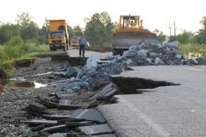 Забайкалье получит 210 млн р на восстановление дорог после наводнения