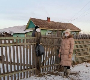 О работе волонтеров в селе Хара-Шибирь в период пандемии коронавируса