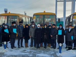 Школьный автопарк Забайкалья пополнился 12 новыми автобусами