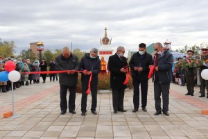 Открытие нового мемориала и презентация музея состоялись в селе Цаган-Челутай