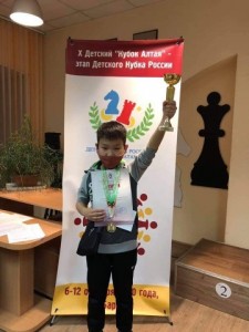 Эрдэм Батожаргалов – победитель этапа Детского Кубка России по шахматам
