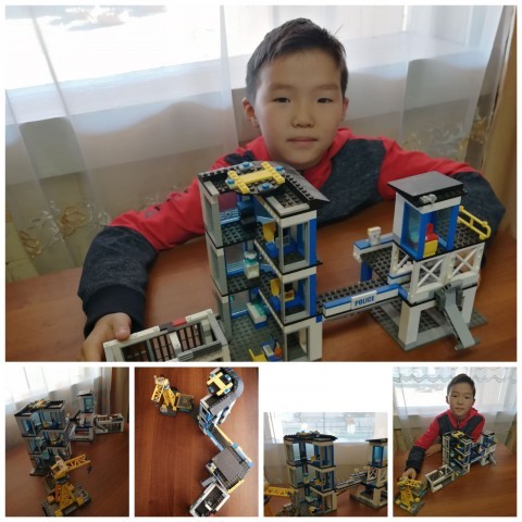 Любимых героев, дома и машины строили школьники Дульдургинского района из Лего 3