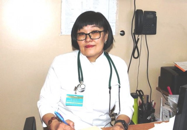 «Лучшим участковым терапевтом» признана врач-терапевт Агинской окружной больницы
