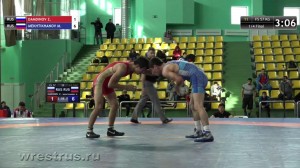 Жаргал Дамдинов стал бронзовым призером чемпионата России по вольной борьбе 2020
