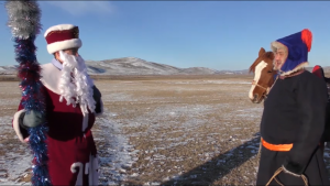Дед Мороз посетил Могойтуйский район